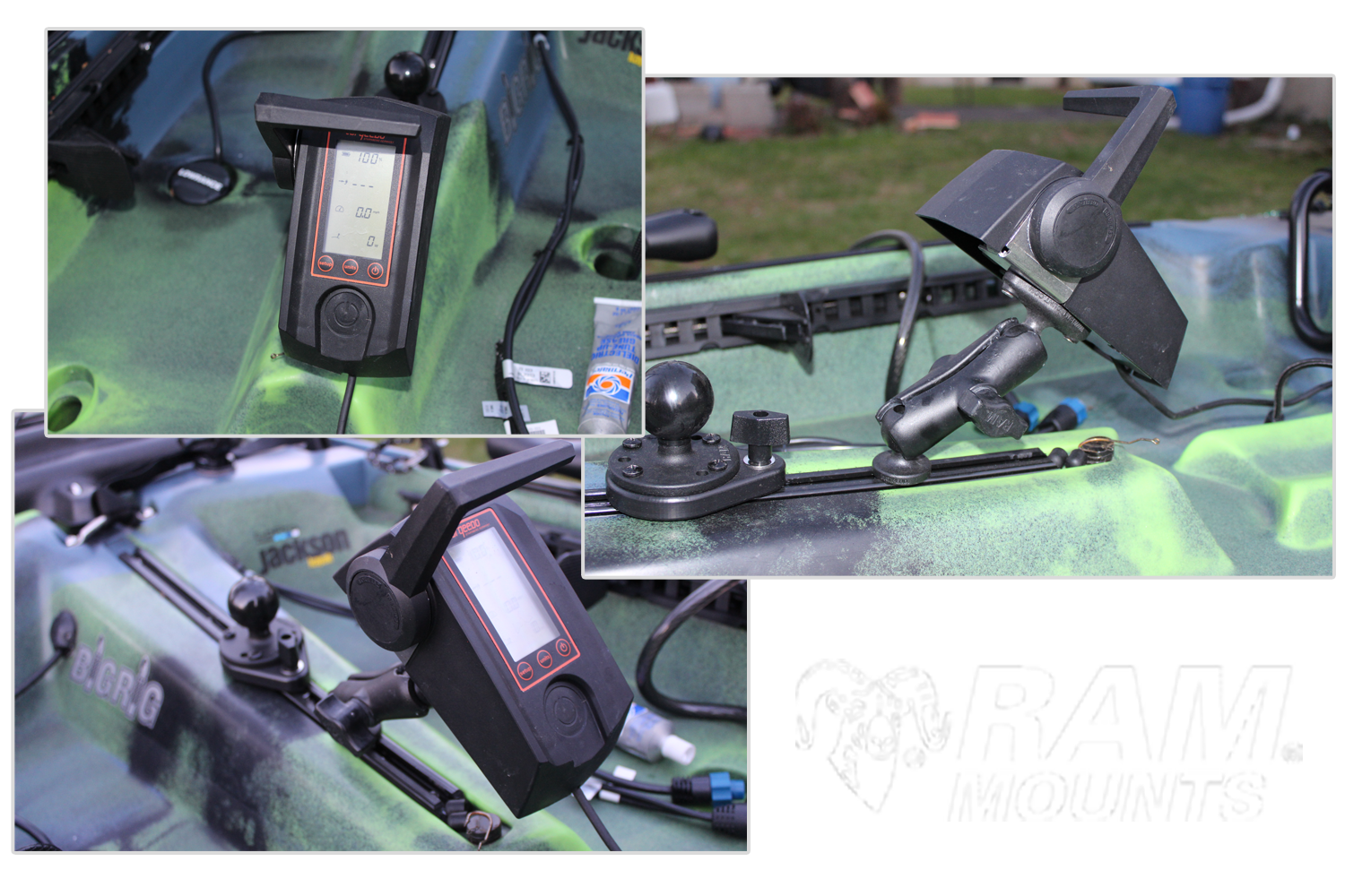 Throttle Mount for Torqeedo and Newport Vessels