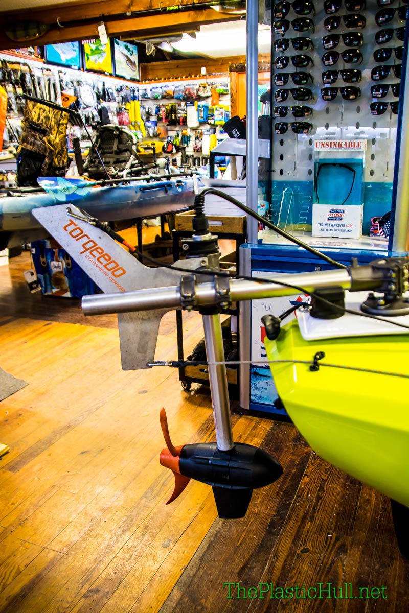 Hobie Compass Torqeedo Ultralight Install The Plastic Hull